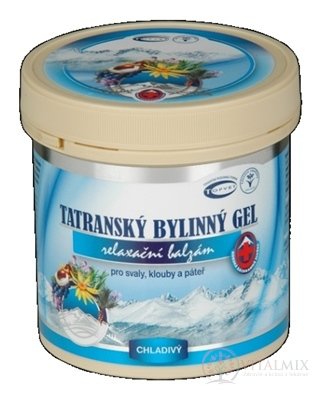 TOPVET TATRANSKÝ BYLINNÝ GEL Chladivý 1x250 ml