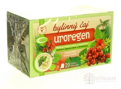 TOPVET UROREGEN bylinná čajová směs s brusinkou 20x1,5 g (30 g)