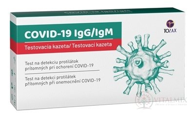 TOZAX Covid-19 IgG / IgM testovací kazeta 1x1 set