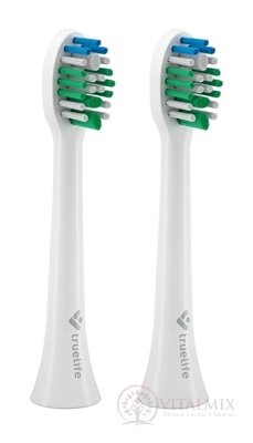 TrueLife SonicBrush Compact Heads White Standard náhradní hlavice pro sonický zubní kartáček 1x2 ks