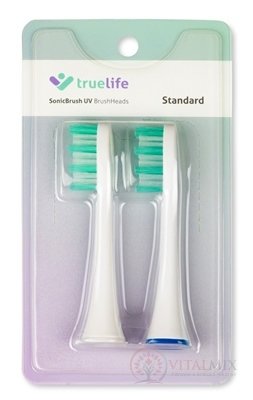 TrueLife SonicBrush UV - Standard Duo Pack náhradní hlavice pro sonický zubní kartáček 1x2 ks
