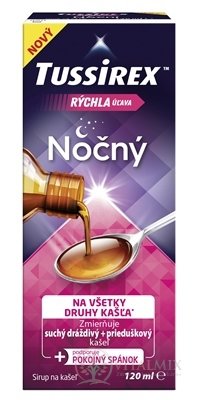 TUSSIREX Noční sirup 1x120 ml