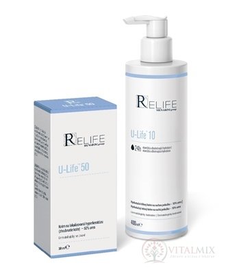 U-Life Hydratační balíček U-Life 10 krém 400 ml + U-Life 50 krém 30 ml (sleva 40%), 1x1 set