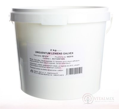 Unguentum leniens - GALVEX ung 1x2000 g
