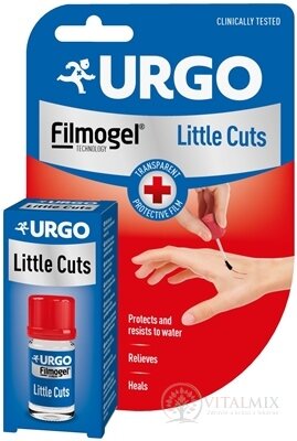 URGO FILMOGEL Drobná poranění tekuté krytí, lahvička s aplikátorem 1x3,25 ml