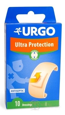 URGO Ultra Protection náplast maximální ochrana, 20x72 mm, 1x10 ks