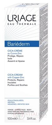 URIAGE Bariederm CICA CREAM regenerační krém s obsahem mědi a zinku 1x100 ml
