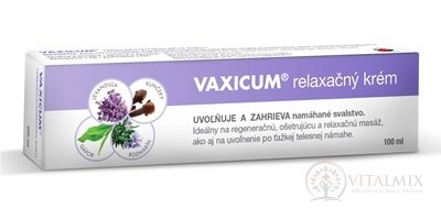 VAXICUM relaxační krém 1x100 ml