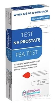 VEDALAB Test PROSTATY, PSA v krvi sada pro samodiagnostický test z krve 1x1 ks