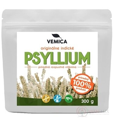 Vemica PSYLLIUM originální indické prášek, rozpustná vláknina 1x300 g