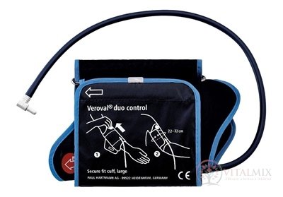 ÚVĚROVÉ Duo Control Adaptabilní manžeta M (22 - 32 cm), 1x1 ks