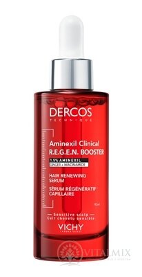 VICHY DERCOS Aminexil Clinical REGEN BOOSTER booster pro obnovu vlasů s kapátkem 1x90 ml