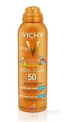 VICHY IDEAL SOLEIL Anti-Sand pro děti SPF 50+ sprej (MB001800) 1x200 ml
