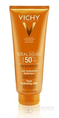 VICHY IDÉAL SOLEIL Family Milk SPF 50+ ochranné mléko na obličej a tělo (M2977204) 1x300 ml