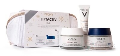 VICHY LIFTACTIV HA XMAS 2024 denní krém 50 ml + noční krém 50 ml + Capital Soleil UV-Age Daily SPF50+ 15 ml