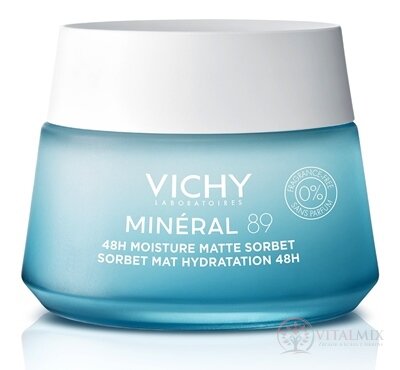 VICHY MINERAL 89 48H MOISTURE MATTE SORBET gel pro smíšenou až mastnou pleť 1x50 ml