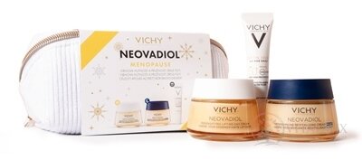 VICHY NEOVADIOL MENOPAUSE XMAS 2024 denní krém 50 ml + noční krém 50 ml + Capital Soleil UV-Age Daily SPF50+ 15 ml, 1x1 set