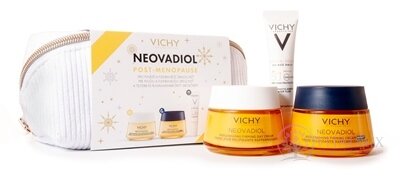 VICHY NEOVADIOL POST-MENOPAUSE XMAS 2024 denní krém 50 ml + noční krém 50 ml + Capital Soleil UV-Age Daily SPF50+ 15 ml, 1x1 set