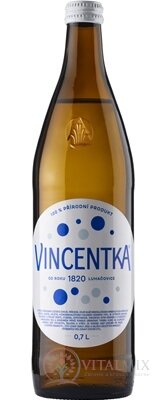 VINCENTKA VODA NEVRATNÁ LÁHVE 1x700 ml