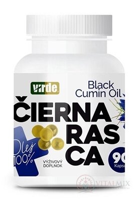 VIRDE ČERNÁ KŘES OLEJ 100% cps 1x90 ks