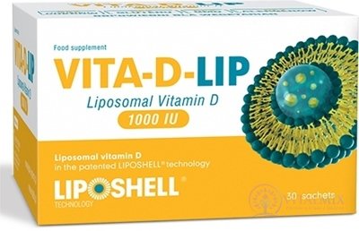 VITA-D-LIP liposome Vitamin D 1000 IU gel v sáčcích 1x30 ks