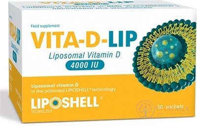 VITA-D-LIP liposome Vitamin D 4000 IU gel v sáčcích 1x30 ks