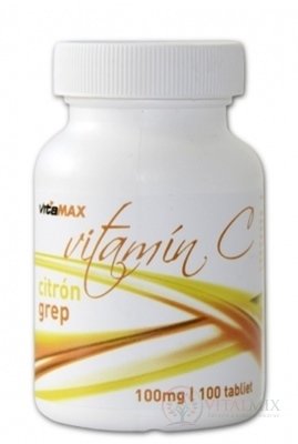 Vitamax VITAMIN C 100mg CITRÓN GREP tbl 1x100 ks
