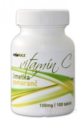 Vitamax VITAMIN C 100mg POMERANČ-LIMETKA tbl 1x100 ks
