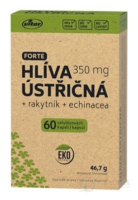 VITAR HLÍVA ÚSTŘICOVÁ + rakytník + echinacea FORTE cps 1x60 ks