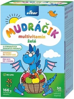 VITAR Chytráčka multivitamin želé směs příchutí 1x50 ks