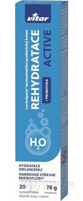 VITAR REHYDRATACE ACTIVE + PROBIOTIKA tbl eff 1x20 ks