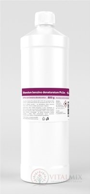 VULM Ethanolum Benzino denaturatum Ph.Eur. (Spiritus cum Benzino denaturatus) 1x800 g