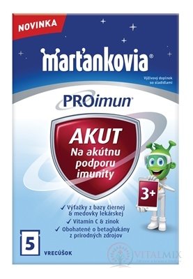 WALMARK Marťánci PROIMUN AKUT sáčky 1x5 ks