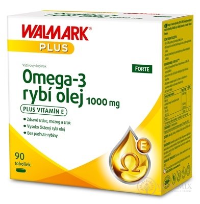 WALMARK Omega 3 rybí olej FORTE 90cps 