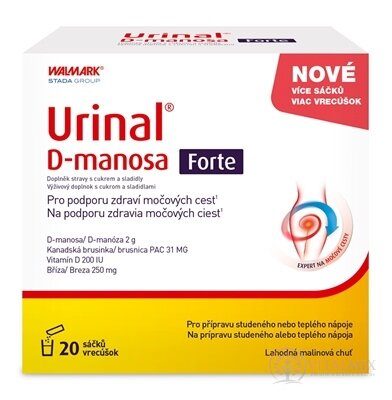 WALMARK Urinal D-manosa Forte sáčky 1x20 ks