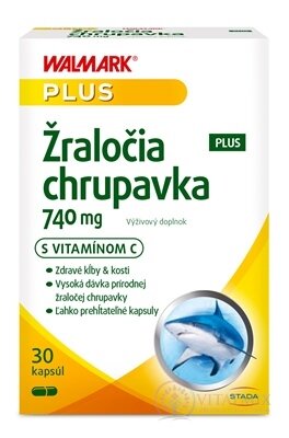 WALMARK Žraločí chrupavka PLUS 740 mg cps (inov.2024) 1x30 ks