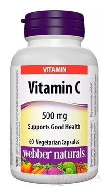 Webber Naturals Vitamin C 500 mg cps 1x60 ks