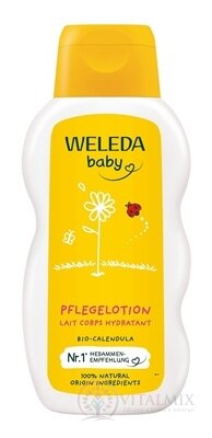 WELEDA Měsíčkový ošetřující mléko (Calendula Pflegemilch) 1x200 ml
