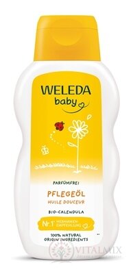 WELEDA Měsíčkový kojenecký olej (Calendula Pflegeöl) 1x200 ml