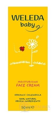 WELEDA Měsíčkový pleťový krém (Calendula Gesichtscreme) 1x50 ml