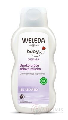 WELEDA BABY Zklidňující tělové mléko pro velmi citlivou pokožku 1x200 ml