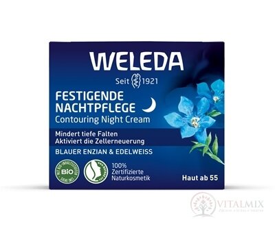 WELEDA Liftingový Noční krém modrý hořec a plesnivec alpinský 1x40 ml