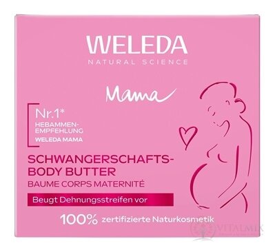 WELEDA Těhotenské ošetřující máslo krém 1x150 ml