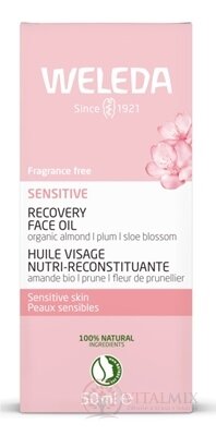 WELEDA Regenerační pleťový olej Sensitive s bio mandlovým olejem 1x50 ml