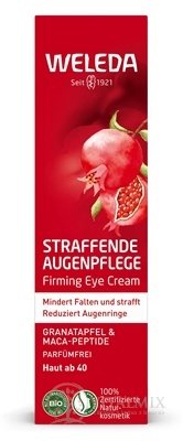 WELEDA Zpevňující OČNÍ KRÉM s granátovým jablkem a maca-peptidy 1x10 ml