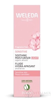 WELEDA Zklidňující pleťový krém Sensitive Light s bio mandlovým olejem 1x30 ml