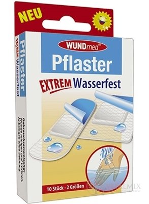 WUNDmed Extrem Voděodolná náplast (2 velikosti) 1x10 ks