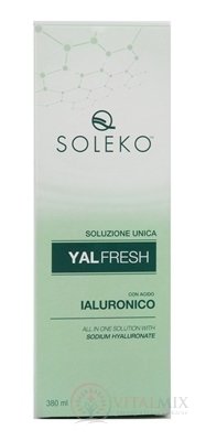 YALFRESH roztok na kontaktní čočky s kyselinou hyaluronovou 1x380 ml