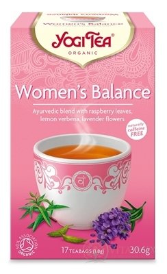 YOGI TEA Ženská rovnováha BIO ajurvédská čajová směs, nálevové sáčky 17x1,8 g (30,6 g)