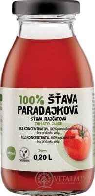 zdravě 100% ŠŤÁVA RAJČKOVÁ 1x200 ml